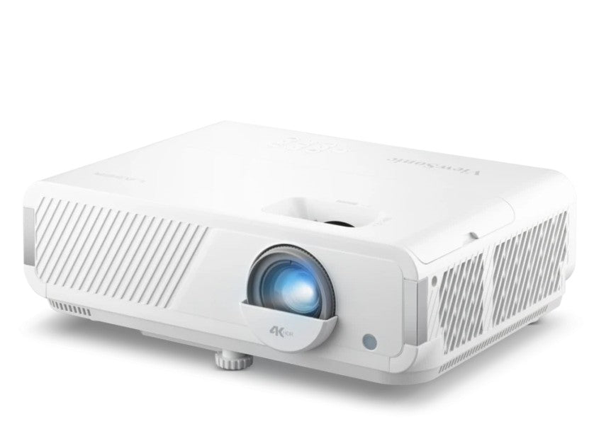 ViewSonic LX720‑4K, True 4K Laser Projector, 3,500 Lumens, HDR, Up To 300' Display, 10W Speaker, Google TV For Easy Streaming, 3YARW