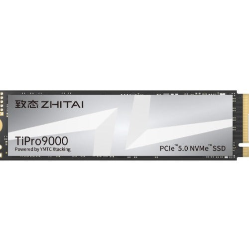Zhitai TiPro9000 SSD 1TB M.2 2280 YMTC Xtacking 4.0  TLC Chip PCle Gen 5 X 4.0 14,900MB/s 13,500MB/s R/W 600 TBW 5Y warranty