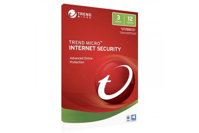 Trend Micro Internet Security 1-3 Devices 1 Year Subscription