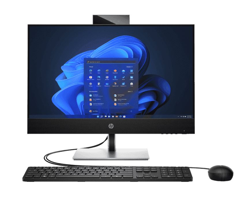 HP ProOne 440 G9 AIO 23.8'/24' FHD NT Intel i5-12500T 8GB 256GB SSD WIN11 PRO Intel UHD 770 GPU WiFi6 Webcam DP HDMI KB+Mouse 1Yr OS +16GB USB