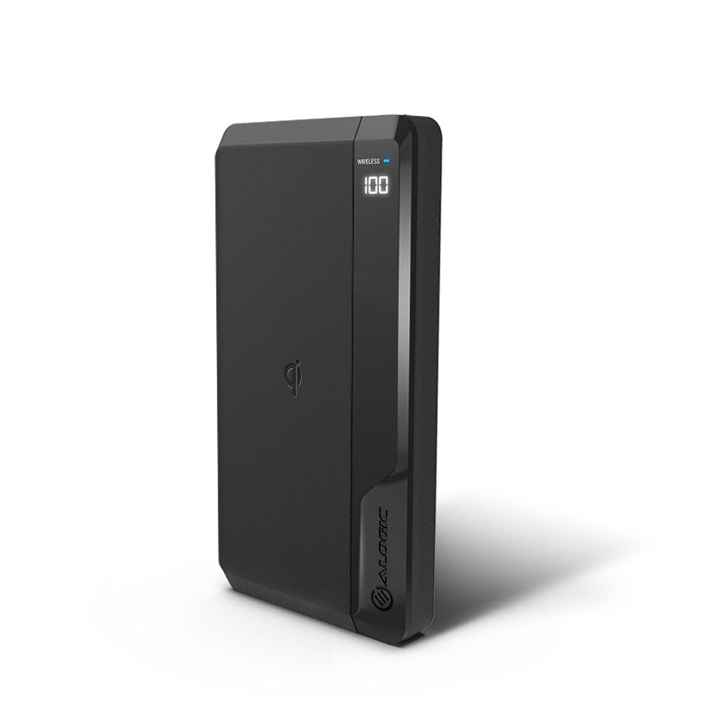 USB-C 10,000mAh Wireless Power Bank Ultimate - Black