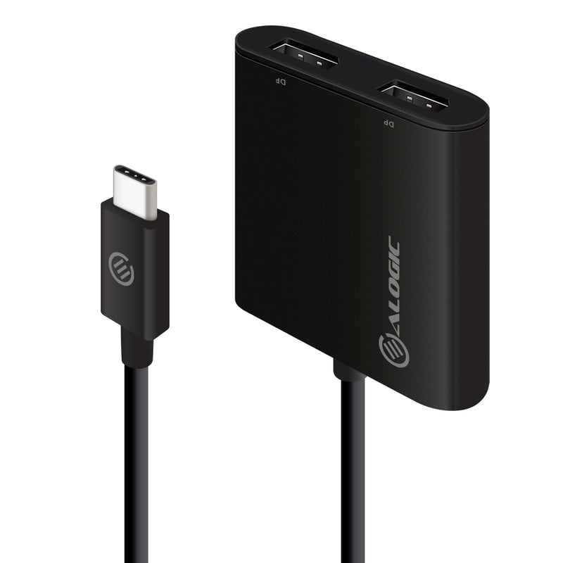 USB-C to Dual DisplayPort Adapter - 4K - 30 Hz