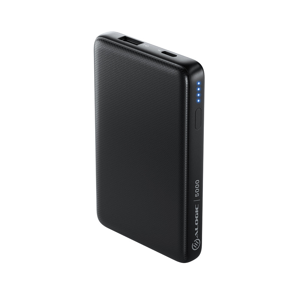 Rapid 5000mAh Power Bank - Black