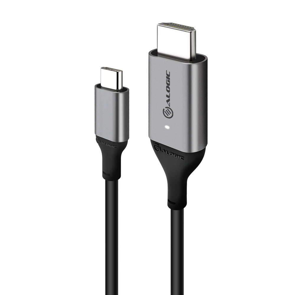 USB-C (Male) to HDMI (Male) Cable - Ultra Series - Space Grey - 2M